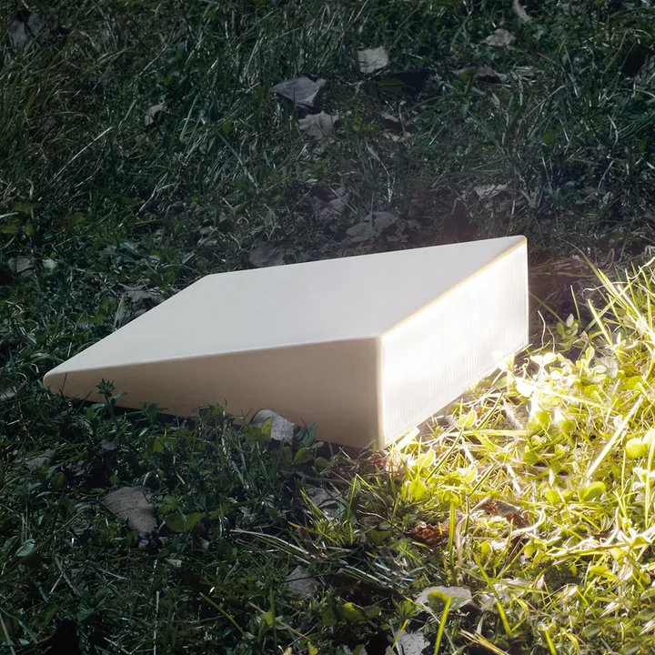 LED buitenwandlamp Cuneo grijs / wit van Artemide