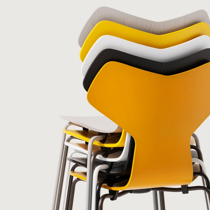Grand Prix stoel Sense of Colour van Fritz Hansen