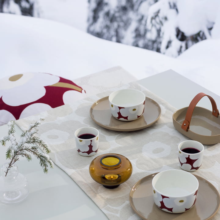 Marimekko De wintercollectie 2020 van bij een gezellige picknick in de sneeuw