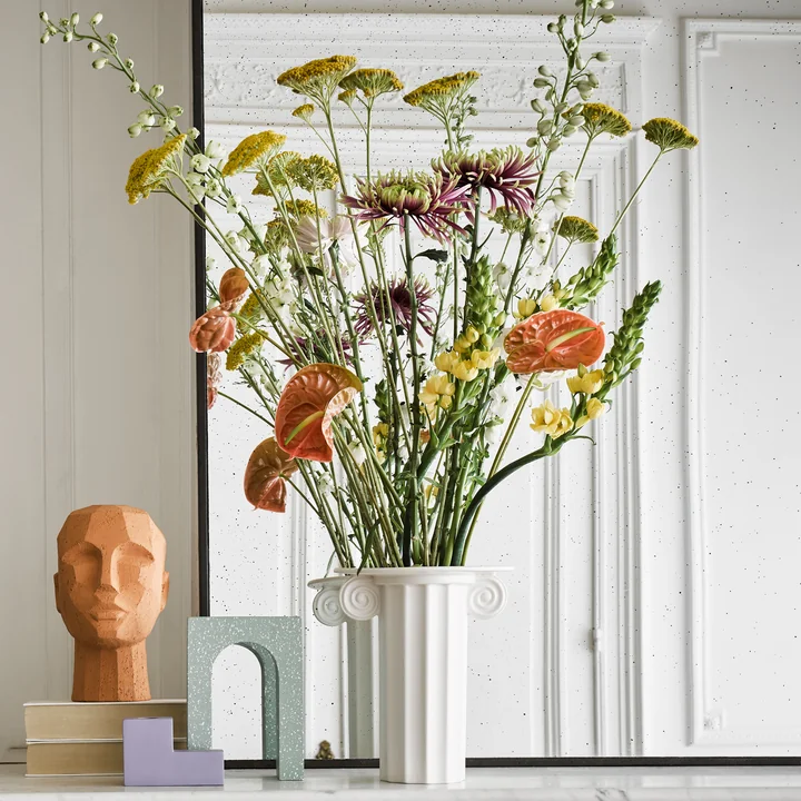 HKliving - vloerspiegel, 175 x 100 cm, zwart