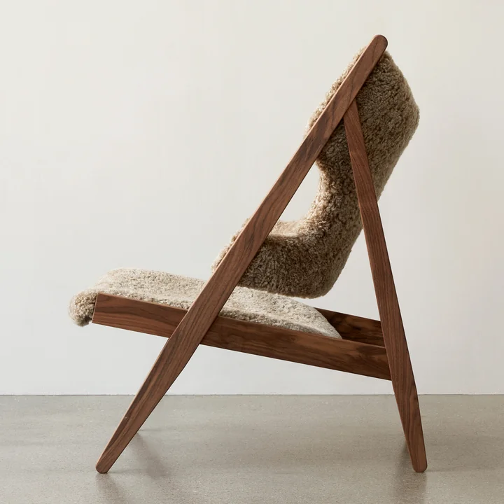 Knitting Chair Schapenvacht van Audo