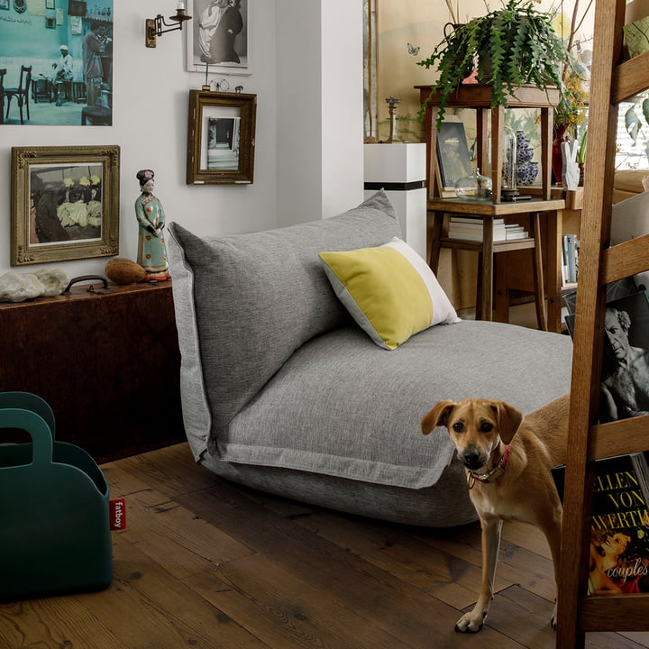 De Bonbaron-fauteuil en Pop Pillow kussens zijn perfect gecombineerd in kleur door Fatboy