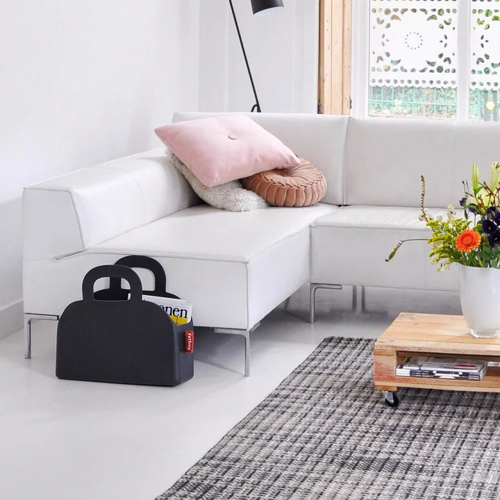 De Sjopper-Kees tas als opbergplaats voor tijdschriften