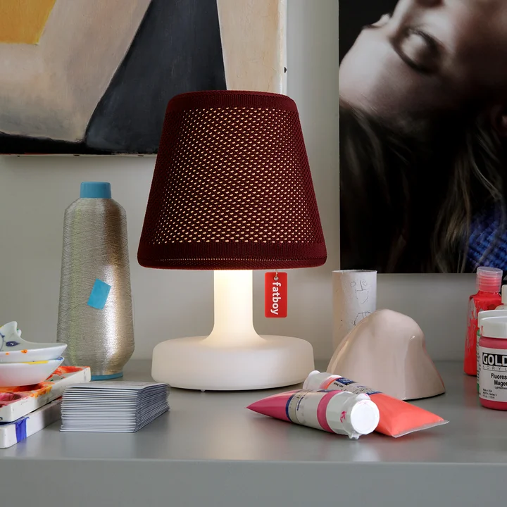 Hoodie voor Edison the Petit in robijnrode wijn op het toetsenbord