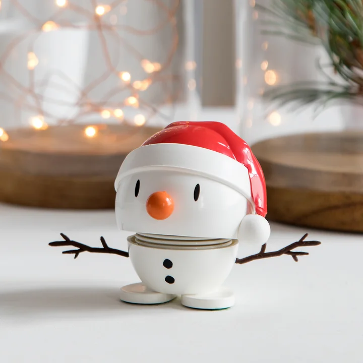 De Santa Snowman verwelkomt het festival