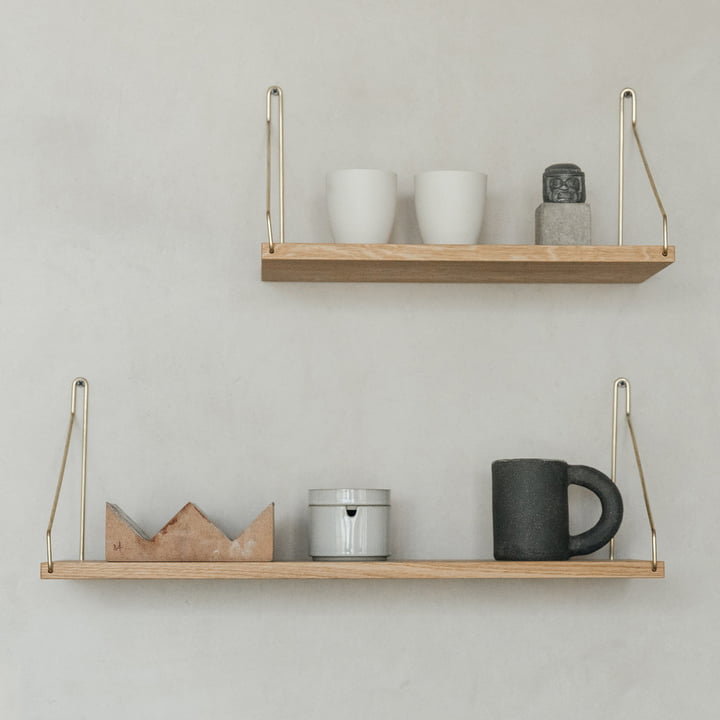 Minimalistische houten planken van Frama