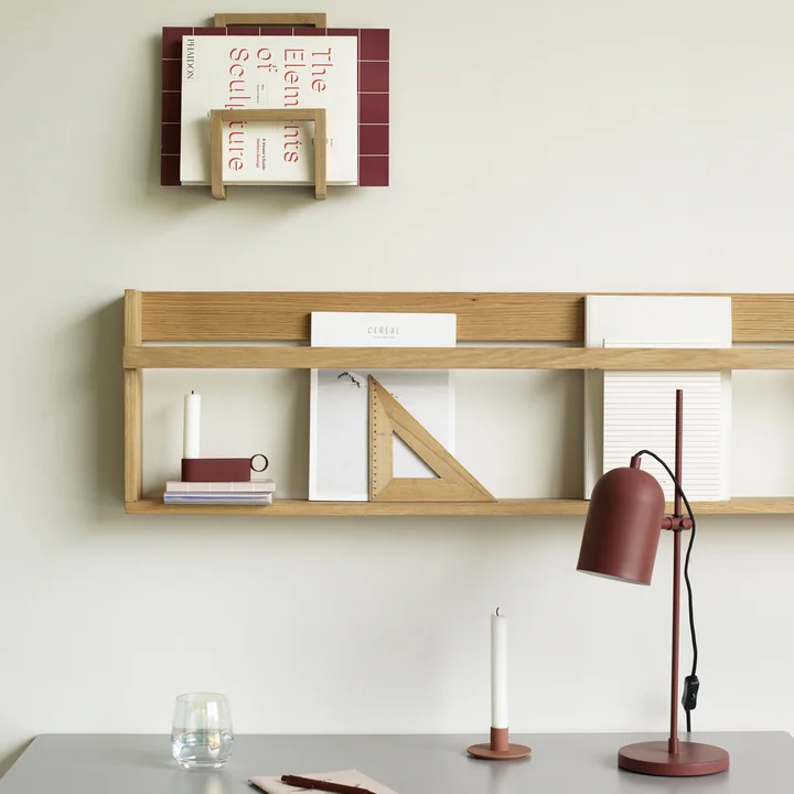 Bestelling in het thuiskantoor in Scandinavische stijl