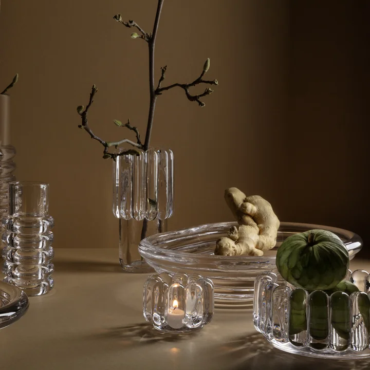 Massieve glasstukken van Tom Dixon : De Press serie