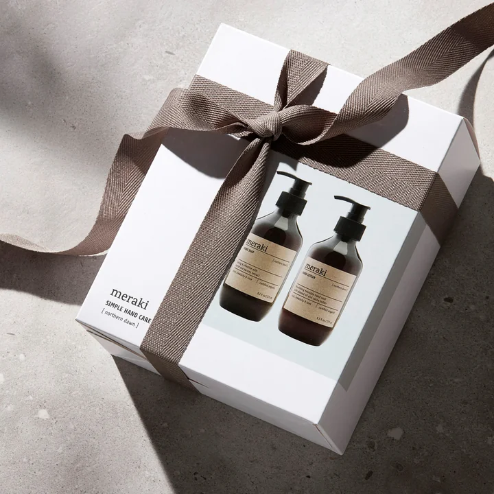De geschenkdoos van Meraki in zijn stijlvolle verpakking