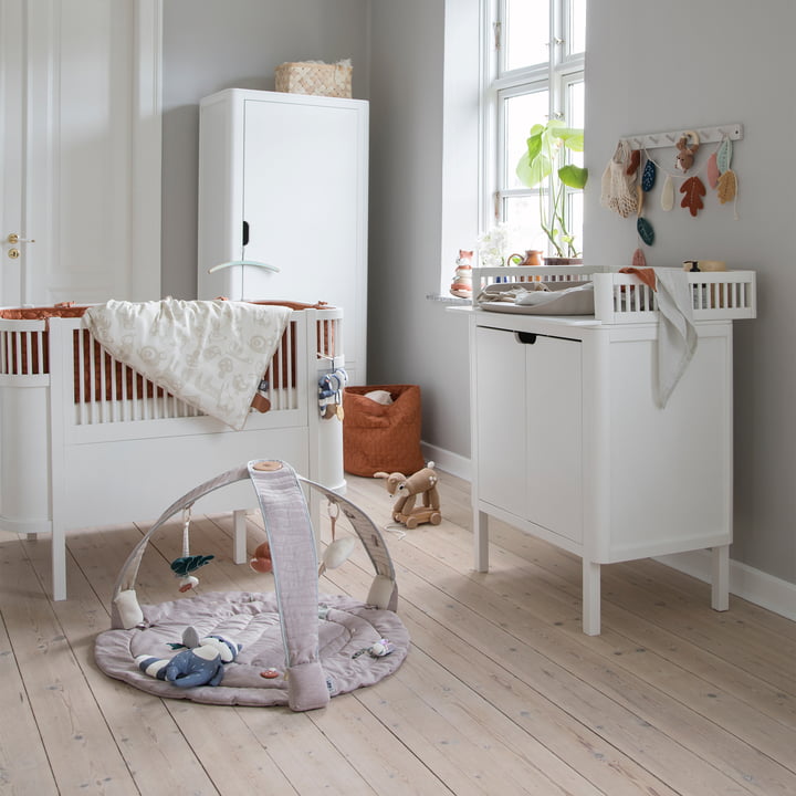 Sebra De kindermeubels van samen creëren een Deens-moderne look