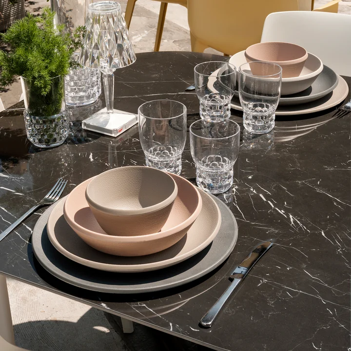 Trama servies, Battery tafellamp en Jellies mok van Kartell