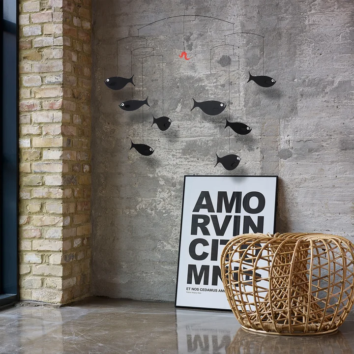 De Shoal of Fish Mobiel in een moderne sfeer