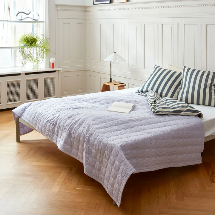 HAY - Connect Bed 180 cm, warm grey