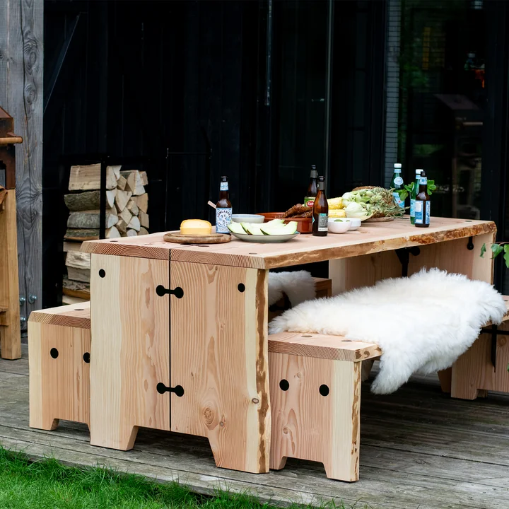 Forestry tuinmeubilair van Weltevree viert het buitenleven