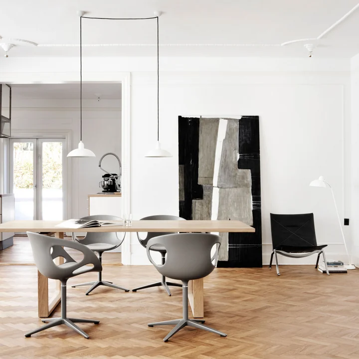 Bauhaus pendelarmaturen voor de woonkamer