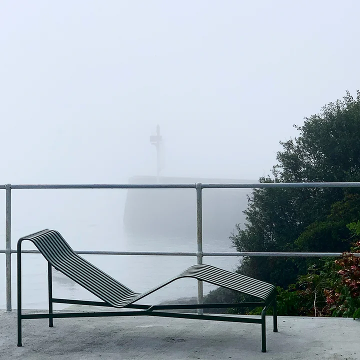 Gezellige ligstoel met een tijdloze uitstraling