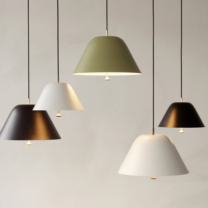 Design hanglamp in verschillende kleuren