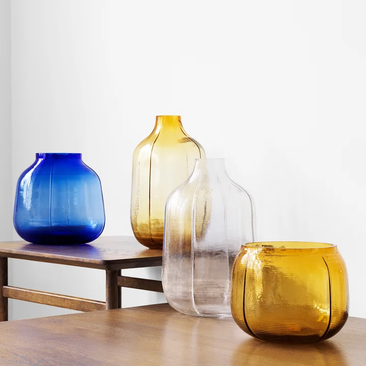 De Step vaas van Normann Copenhagen is ontworpen door Famos.