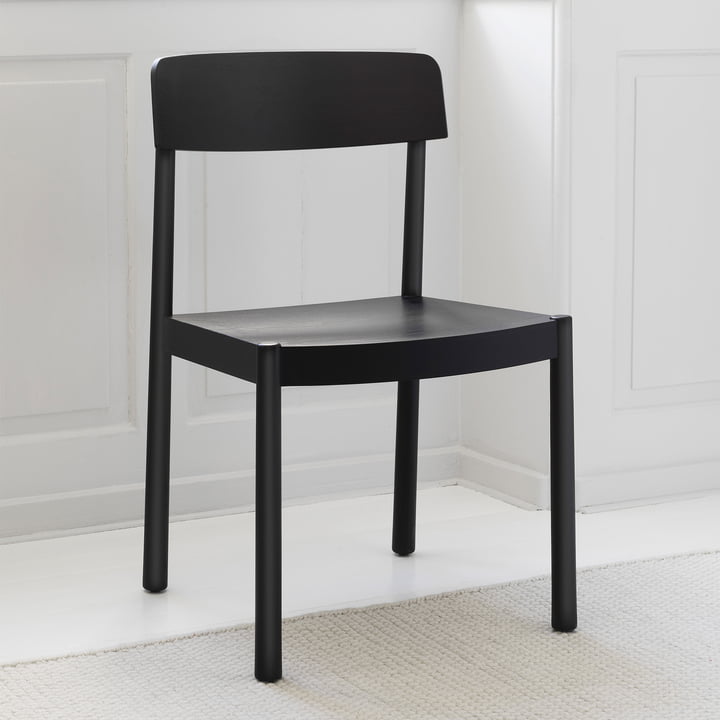 De Timb stoel van Normann Copenhagen is de essentie van de stoel.