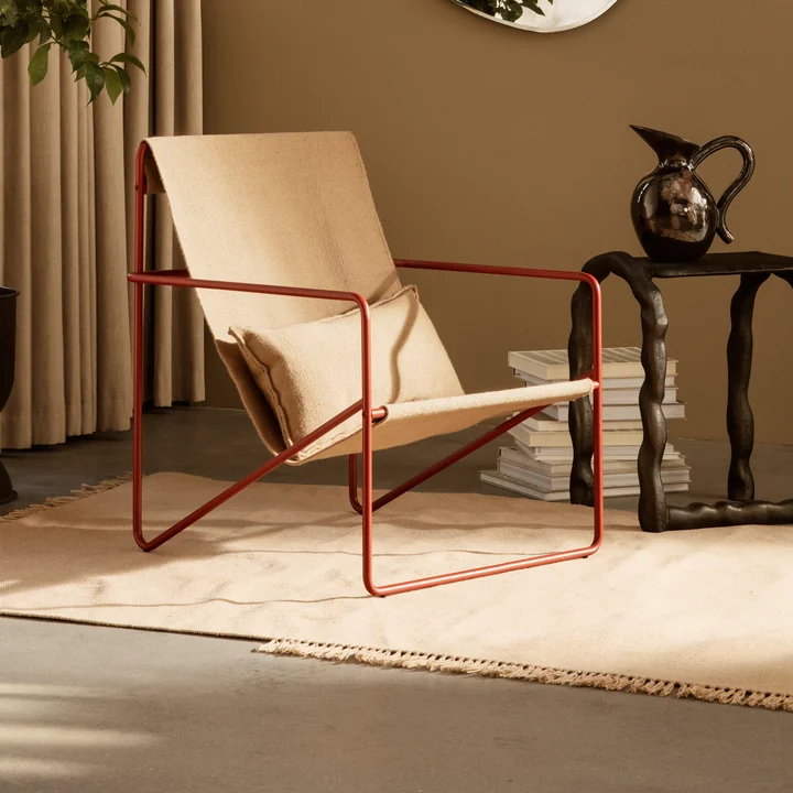 De Desert Lounge Chair van Ferm Living beschermt het milieu