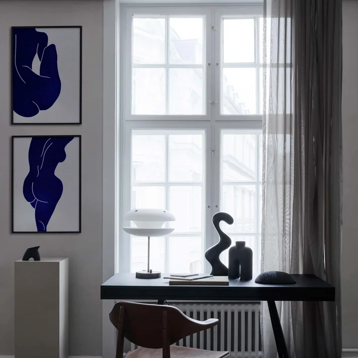 De verschillende Linosnede posters van Paper Collective op elkaar