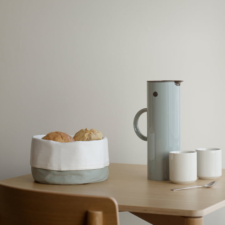 De broodzak van Stelton in de huidige trendkleur pastelgroen