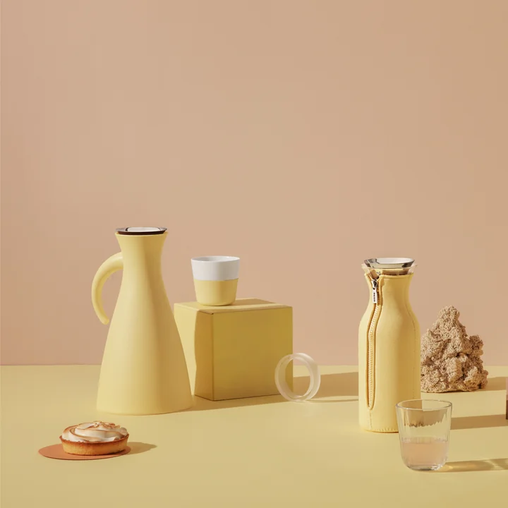 Kannen en accessoires voor warme dranken in de trendy look lemon