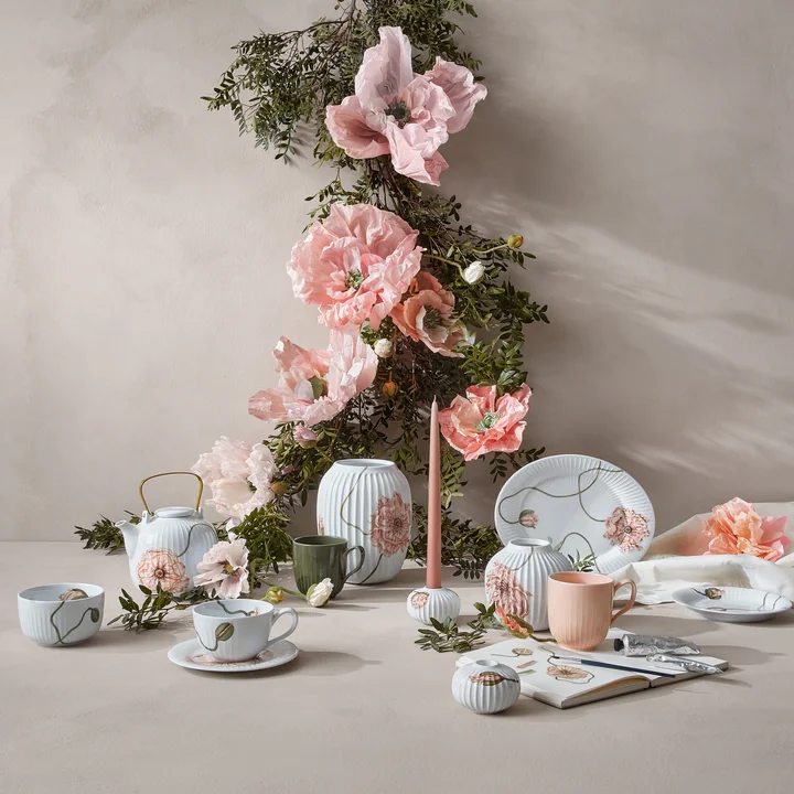 De verrukkelijke Hammershøi Poppy collectie van Kähler Design
