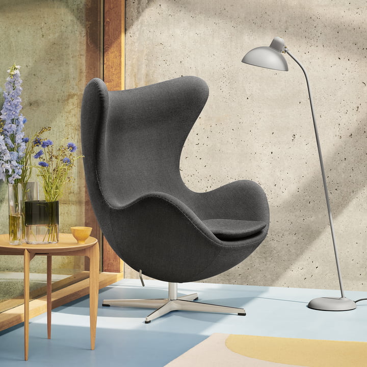 Fritz Hansen - Egg Chair, lichtgrijs