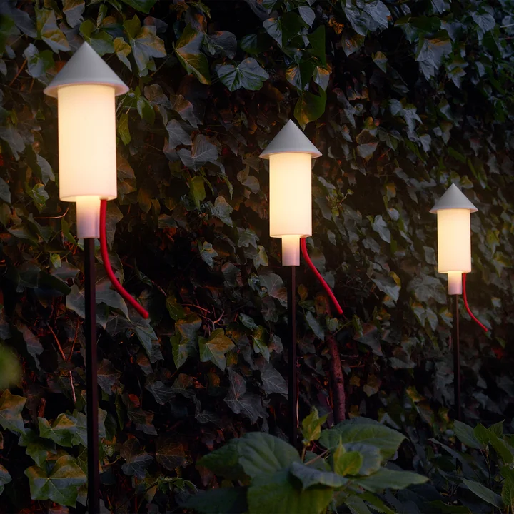 De Prêt a Racket solarlamp van Fatboy schakelt automatisch aan en uit