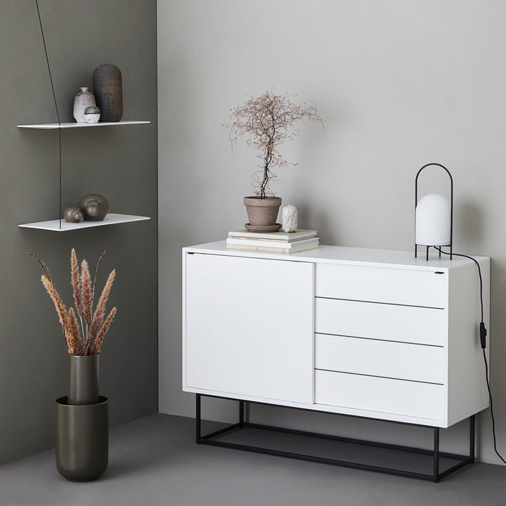 Virka Sideboard van Woud in het wit