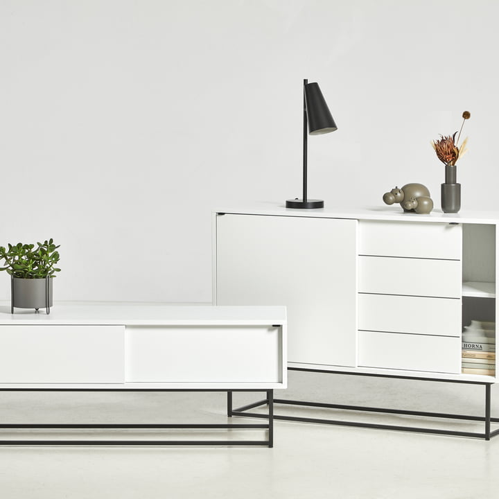 Virka Sideboard van Woud in witte eik