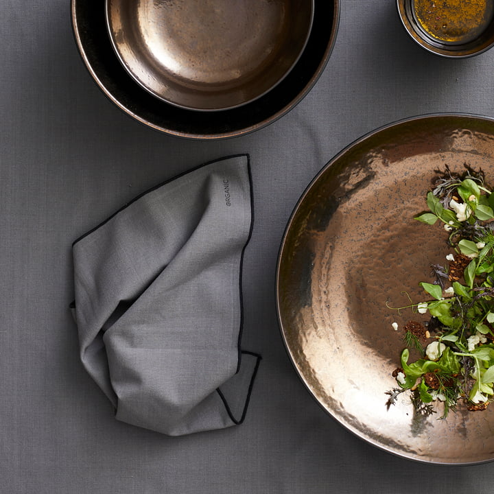 Papieren servetten zijn vergeten met de Organic stoffen servetten van Södahl