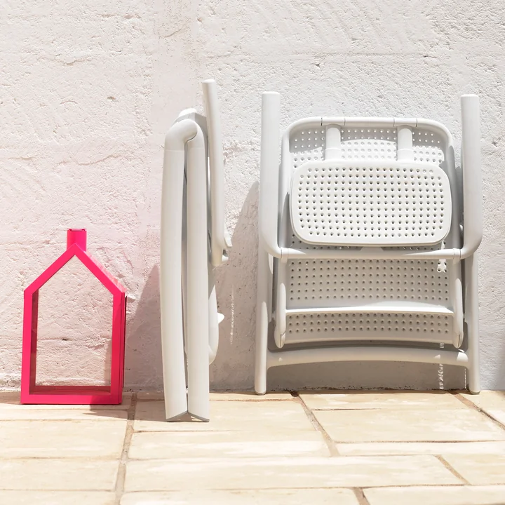 De Acquamarina Relax Tuinstoel en de Darsena Relax Opgevouwen stoel van Nardi