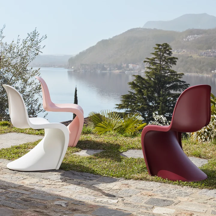 Panton Chair van Vitra in verschillende kleuren