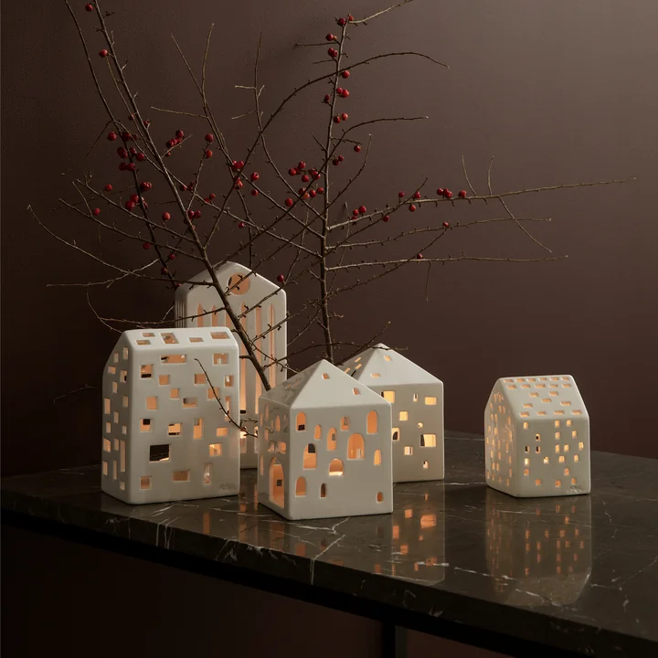 Urbania Theelichthuisje van Kähler Design