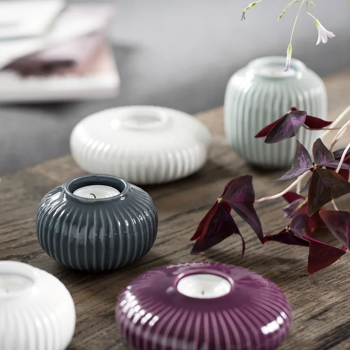 Hammershøi Theelichthouder van Kähler Design