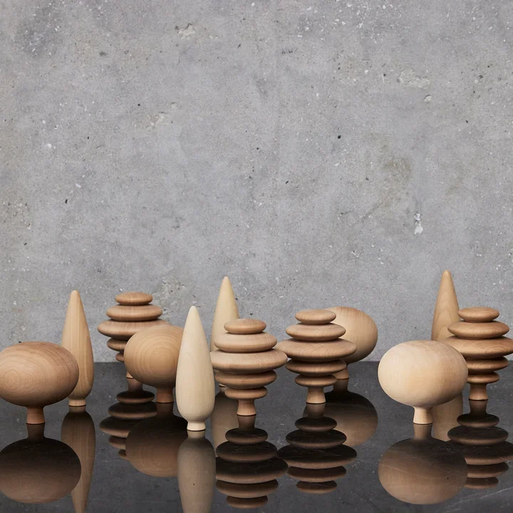 De verschillende My Tree figuren van Andersen Furniture