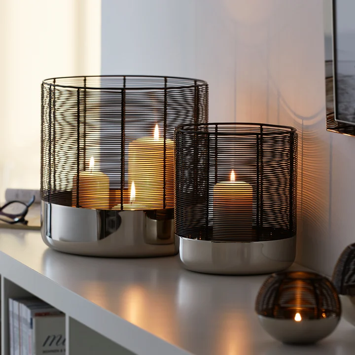 Luna Wind light L en XL van Philippi in zilver/zwart