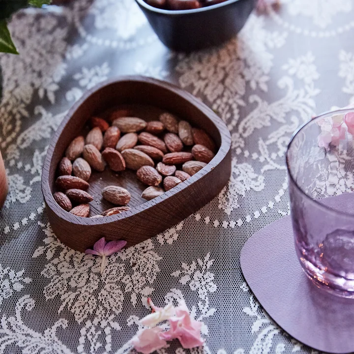 Wood Box Curve S 12,5 x 14 cm van Lind DNA in gerookte eik