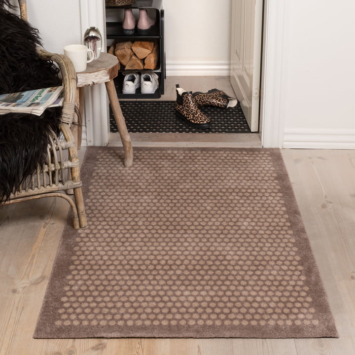 Dot Deurmat 90 x 130 cm van tica copenhagen in zand / beige