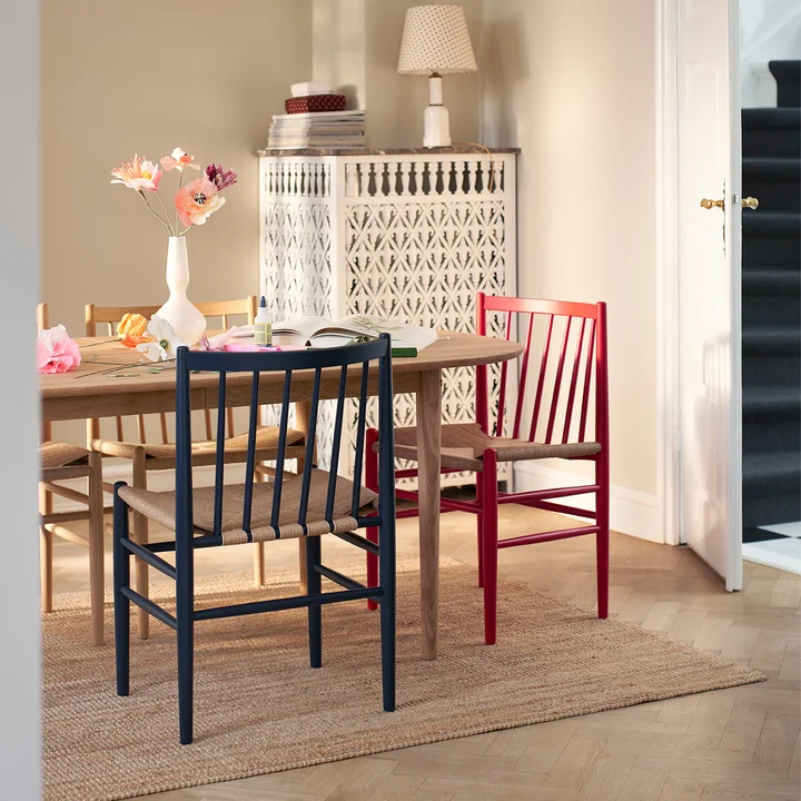 J80 FDB Møbler Stoel uit de eetkamer