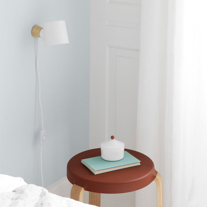 Rise Wandlamp van Normann Copenhagen in wit