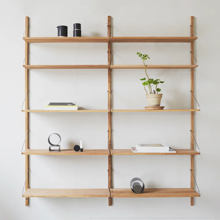 Library Plank van Frama in geoliede eik