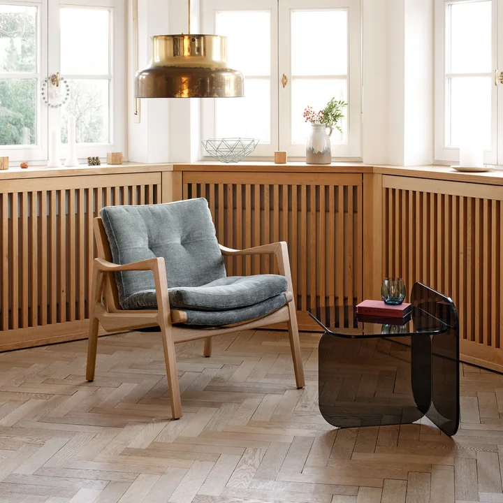 Discreet bijzettafeltje in de woonkamer