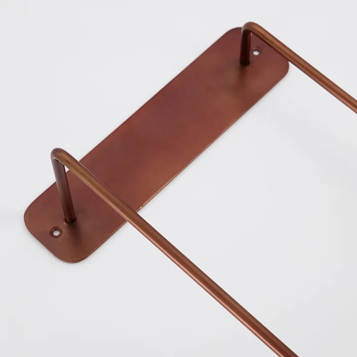 Pati Handdoekstang dubbel van House Doctor in browned brass