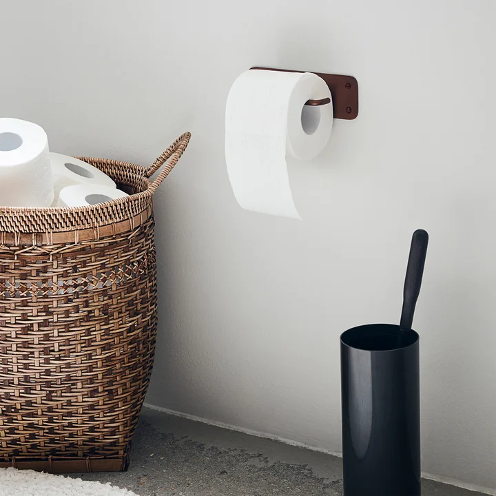 Pati House Doctor Toiletrolhouder van in browned brass