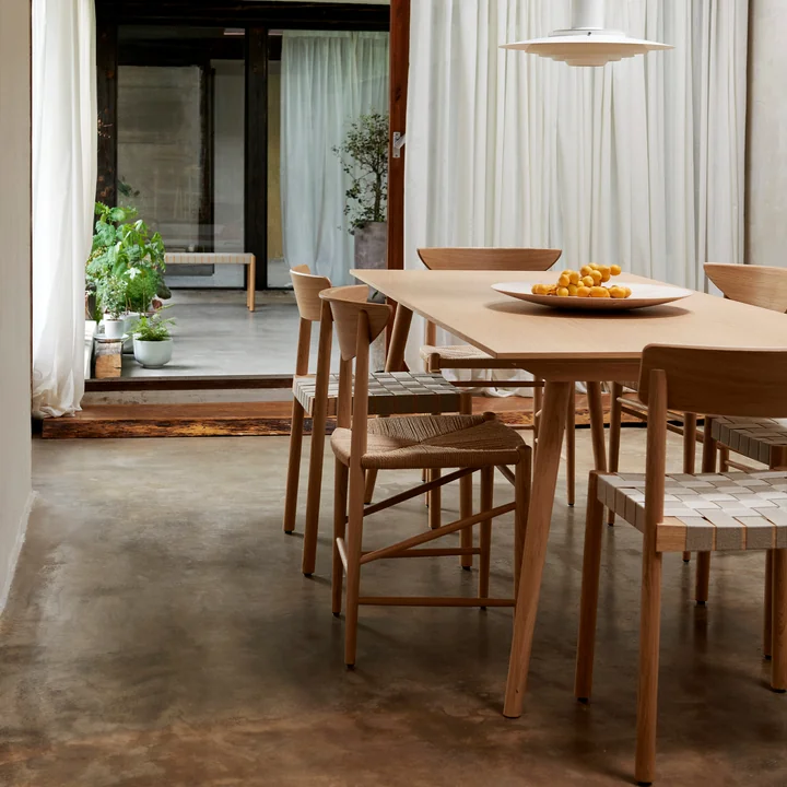 Tijdloze stijl aan de eettafel