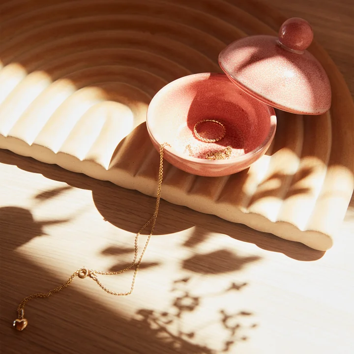 Saga Bonbonniere Laag van OYOY in coral