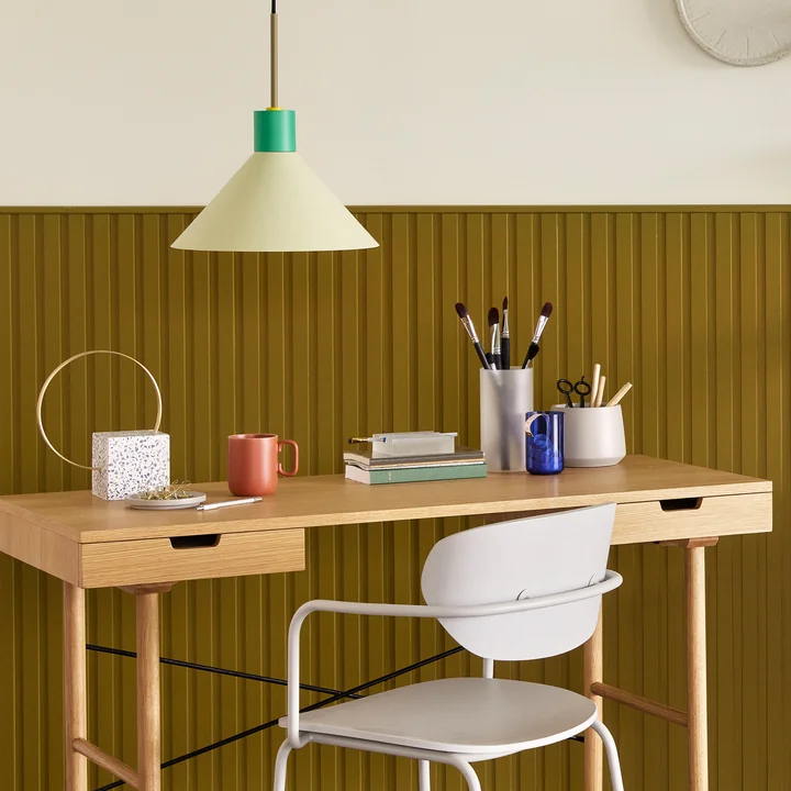 Metalen hanglampen van Hübsch Interior